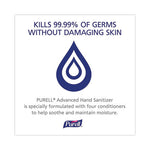 Advanced Hand Sanitizer Single Use, Gel, 1.2 mL, Packet, Fragrance-Free, 2,000/Carton