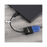 DisplayPort to VGA Adapter, 0.65 ft, Black