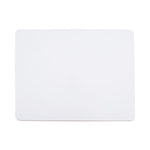 Lap/Learning Dry-Erase Board, Unruled, 11.75 x 8.75, White Surface, 6/Pack