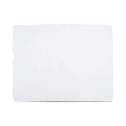 Lap/Learning Dry-Erase Board, Unruled, 11.75 x 8.75, White Surface, 6/Pack