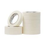 General-Purpose Masking Tape, 3" Core, 24 mm x 54.8 m, Beige, 36/Carton