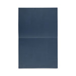 Certificate/Document Cover, 8.5 x 11; 8 x 10; A4, Navy, 6/Pack