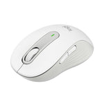 Signature M650 for Business Wireless Mouse, Medium, 2.4 GHz Frequency, 33 ft Wireless Range, Right Hand Use, Off White