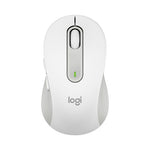 Signature M650 for Business Wireless Mouse, Large, 2.4 GHz Frequency, 33 ft Wireless Range, Right Hand Use, Off White