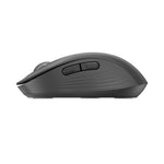 Signature M650 Wireless Mouse, Large, 2.4 GHz Frequency, 33 ft Wireless Range, Right Hand Use, Graphite