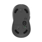 Signature M650 Wireless Mouse, Large, 2.4 GHz Frequency, 33 ft Wireless Range, Right Hand Use, Graphite