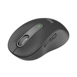 Signature M650 Wireless Mouse, Large, 2.4 GHz Frequency, 33 ft Wireless Range, Right Hand Use, Graphite