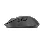 Signature M650 for Business Wireless Mouse, Large, 2.4 GHz Frequency, 33 ft Wireless Range, Right Hand Use, Graphite