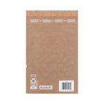 Curbside Recyclable Padded Mailer, #0, Bubble Cushion, Self-Adhesive Closure, 7 x 11.25, Natural Kraft, 100/Carton