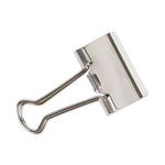 Binder Clips, Medium, Silver, 72/Pack