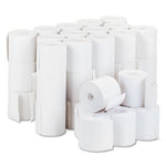 Impact Bond Paper Rolls, 3" x 150 ft, White, 50/Carton