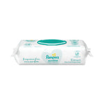 Sensitive Baby Wipes, 1-Ply, 6.8 x 7, Unscented, White, 56/Pack, 8 Packs/Carton