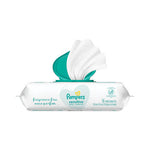 Sensitive Baby Wipes, 1-Ply, 6.8 x 7, Unscented, White, 56/Pack