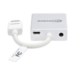 HDMI to SVGA Adapter, 6", White