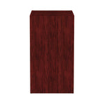 Alera Valencia Series Full Pedestal File, Left/Right, 3-Drawers: Box/Box/File, Legal/Letter, Mahogany, 15.63" x 20.5" x 28.5"