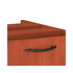 Alera Valencia Series Full Pedestal File, Left/Right, 2 Legal/Letter-Size File Drawers, Medium Cherry, 15.63" x 20.5" x 28.5"