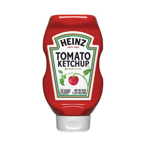 Tomato Ketchup Squeeze Bottle, 20 oz Bottle, 3/Pack, Ships in 1-3 Business Days