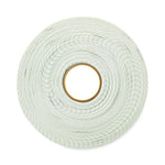 Permanent High-Density Foam Mounting Tape, Holds Up to 2 lbs, 0.75" x 38 yds, White