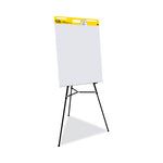 Vertical-Orientation Self-Stick Easel Pad Value Pack, Unruled, 25 x 30, White, 30 Sheets, 4/Carton