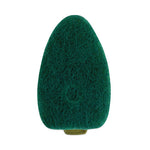 Soap-Dispensing Dishwand Sponge Refills, 2.9 x 2.2, Green, 2/Pack