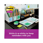 Recycled Notes in Oasis Collection Colors, 3 x 3, 90 Sheets/Pad, 5 Pads/Pack