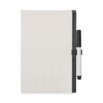 Magnetic Dry Erase Board, 11 x 14, White Surface, Black Plastic Frame