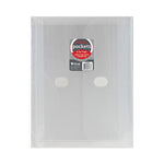 Poly Binder Pockets, 9.25 x 11.5, Clear, 5/Pack