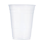 SOLO Party Plastic Cold Drink Cups, 16 oz, 50/Sleeve, 20 Sleeves/Carton