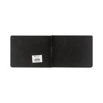 PRESSTEX Report Cover with Tyvek Reinforced Hinge, Top Bound, Two-Piece Prong Fastener, 2" Capacity, 8.5 x 11, Black/Black