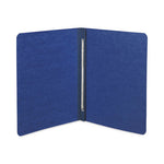 Pressboard Report Cover with Tyvek Reinforced Hinge, Two-Piece Prong Fastener, 3" Capacity, 8.5 x 11, Dark Blue/Dark Blue