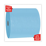 X70 Cloths, Jumbo Roll, 12.4 x 12.2, Blue, 870/Roll