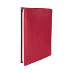 Expandable Hanging Data Binder, 2 Posts, 6" Capacity, 11 x 8.5, Red