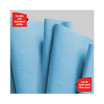 X70 Cloths, Jumbo Roll, 12.4 x 12.2, Blue, 870/Roll