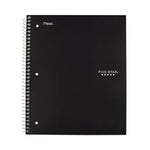 Wirebound Notebook, 1-Subject, Wide/Legal Rule, Randomly Assorted Cover Color, (100) 10.5 x 8 Sheets, 6/Pack