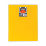 Two-Pocket Heavyweight Poly Portfolio Folder, 11 x 8.5, Yellow, 25/Box