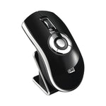 Air Mouse Elite Wireless Presenter Mouse, 2.4 GHz Frequency/100 ft Wireless Range, Left/Right Hand Use, Black