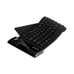 Slimtouch 232 Antimicrobial Waterproof Flex Keyboard, 120 Keys, Black