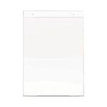 Classic Image Wall-Mount Sign Holder, Portrait, 8.5 x 11, Clear