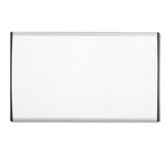 ARC Frame Cubicle Magnetic Dry Erase Board, 30 x 18, White Surface, Silver Aluminum Frame