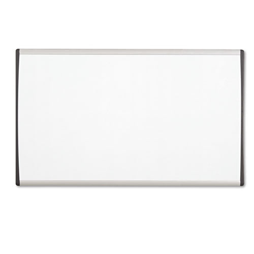 ARC Frame Cubicle Magnetic Dry Erase Board, 30 x 18, White Surface, Silver Aluminum Frame