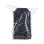 PresentaBowls Pro Black Square Bowls, 32 oz, 8.5 x 8.5 x 2, Plastic, 63/Bag, 4 Bags/Carton