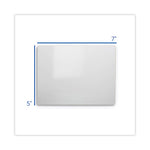 Dry Erase Board, 7 x 5, White Surface, 12/Pack