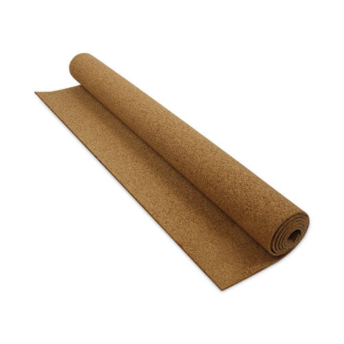 Cork Roll, 96" x 48", 0.12" Thick, Brown Surface