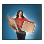 STOR/FILE Medium-Duty 100% Recycled Storage Boxes, Letter/Legal Files, 12.5" x 16.25" x 10.25", Kraft/Green, 12/Carton