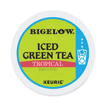 Tropical Iced Green Tea, K-Cup, 0.10 oz, 22/Box