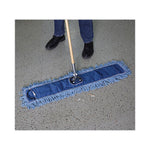 Clip-On Dust Mop Frame, 36w x 5d, Zinc Plated