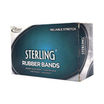 Sterling Rubber Bands, Size 62, 0.03" Gauge, Crepe, 1 lb Box, 600/Box