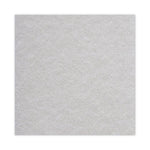 Light Duty Scour Pad, White, 6 x 9, White, 20/Carton