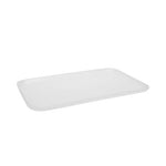 Supermarket Tray, #16, 11.7 x 7.3 x 0.65, White, Foam, 250/Carton