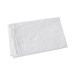 Linear Low Density Industrial Can Liners, 30 gal, 0.9 mil, 30 x 36, White, 100/Carton